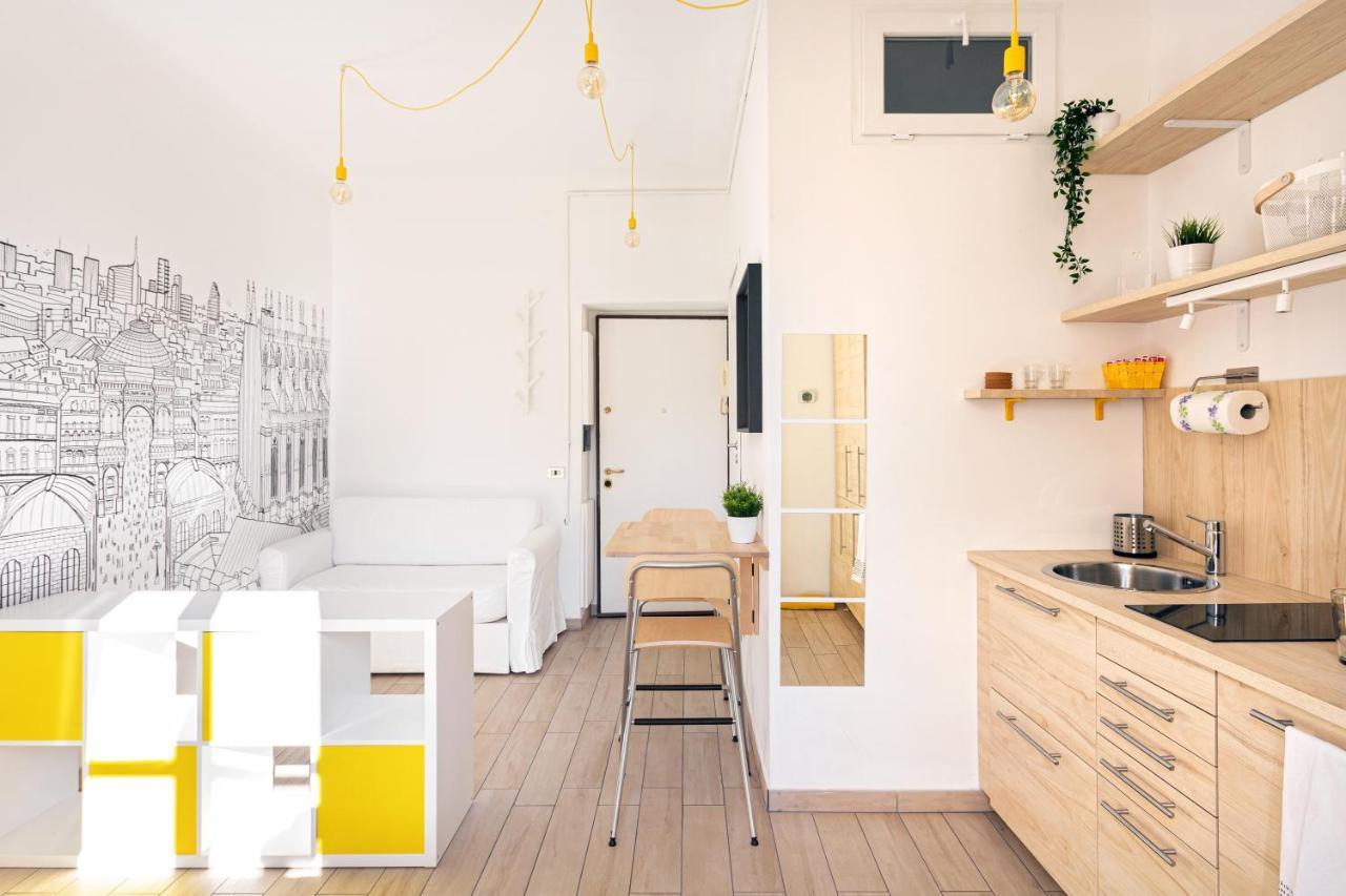 A Yellow Touch - Modern Studio In Isola Milano Dış mekan fotoğraf
