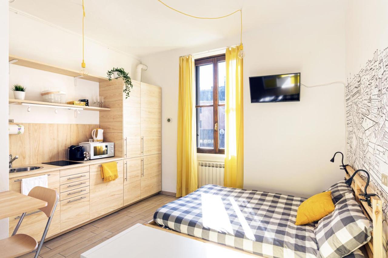 A Yellow Touch - Modern Studio In Isola Milano Dış mekan fotoğraf